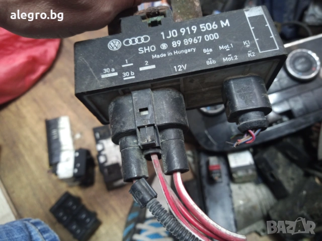  реле , управление на вентилатора VW , Audi , 1J0919506M, снимка 3 - Части - 54323331