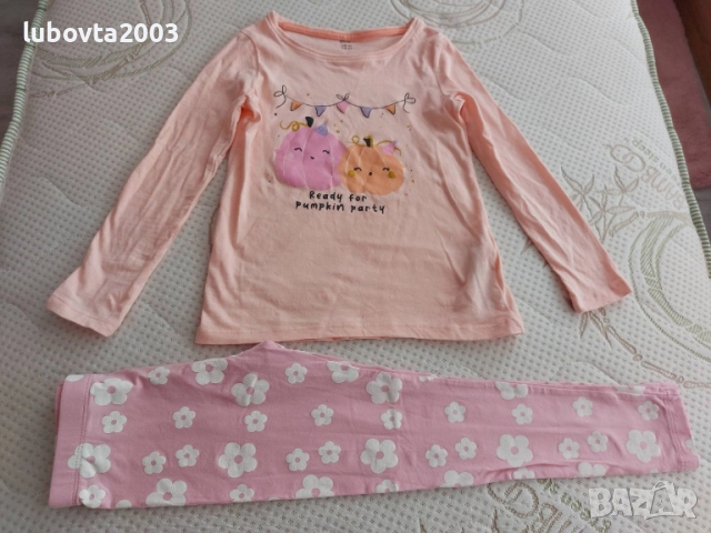 122-128см.Нови Детски блуза и клин