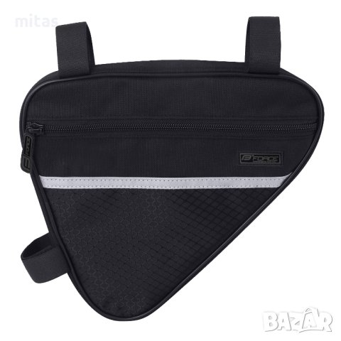 Чанта за велосипед CLASIC ECO, монтаж на рамка, черна