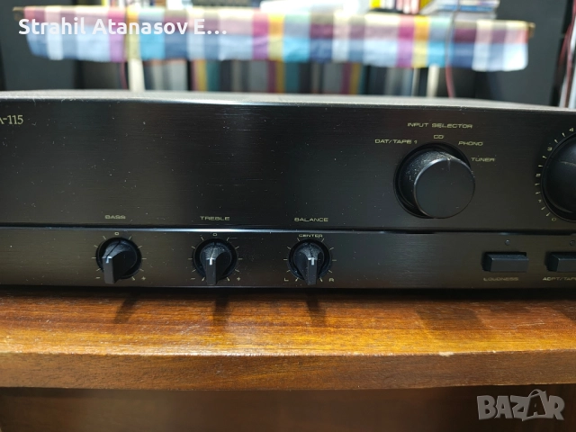 Pioneer A-115 Стерео Усилвател , снимка 5 - Ресийвъри, усилватели, смесителни пултове - 51690525