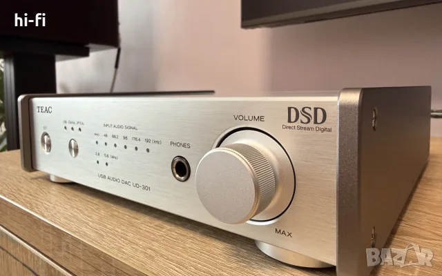 Teac UD-301 Balanced DSD DAC, снимка 6 - Ресийвъри, усилватели, смесителни пултове - 55920593