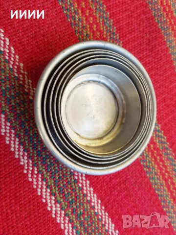 Военна сгъваема чаша с калъф, снимка 2 - Антикварни и старинни предмети - 54313672