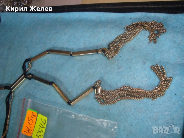 МНОГО КРАСИВО и АРТИСТИЧНО ВЕЧЕРНО СТИЛНО КОЛИЕ 5546, снимка 3 - Колиета, медальони, синджири - 35232120