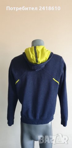 Hugo Boss Saggy Hoodie Full Zip Regular Fit Mens Size S/М ОРИГИНАЛ! Суичер с цял Цип!, снимка 11 - Спортни дрехи, екипи - 31988981