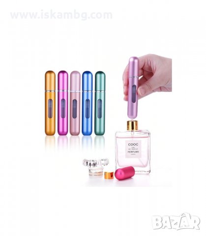 ПРЕЗАРЕЖДАЩ ФЛАКОН ЗА ПАРФЮМ ЗА ПРЪСКАНЕ С 5 МЛ. - код 2470, снимка 6 - Други - 33940027