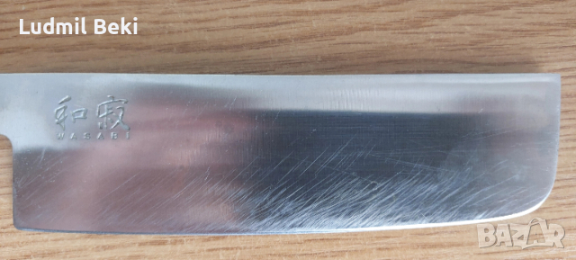 Кухненски нож KAI Wasabi - 16.5 cm, Nakiri, снимка 4 - Прибори за хранене, готвене и сервиране - 52491323