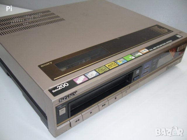 Betamax видеомагнетофон Sony Super Beta SL-200ME + Дистанционно + Касети +++, снимка 3 - Плейъри, домашно кино, прожектори - 40955710