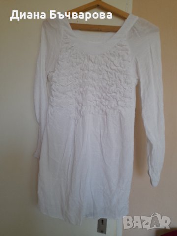 Лот бели блузи, снимка 1 - Блузи с дълъг ръкав и пуловери - 38616904