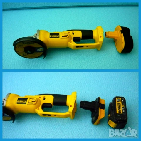 DeWALT DC 411 - акумолаторен ъглошлайф, снимка 11 - Други инструменти - 50989753