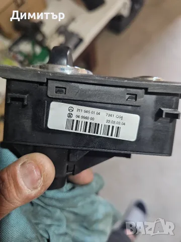 Ключ / Модул за фарове Mercedes W211 E-Класа / C219 CLS – OEM 2115450104 / LK, снимка 2 - Части - 56221845