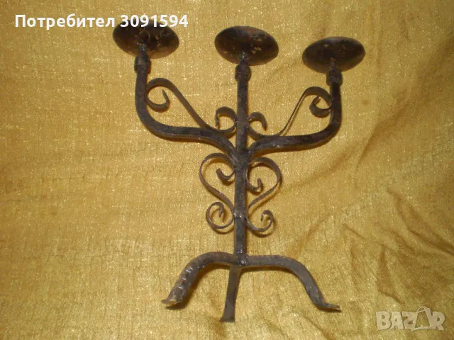 Свещници от ковано желязо Декорация на дома