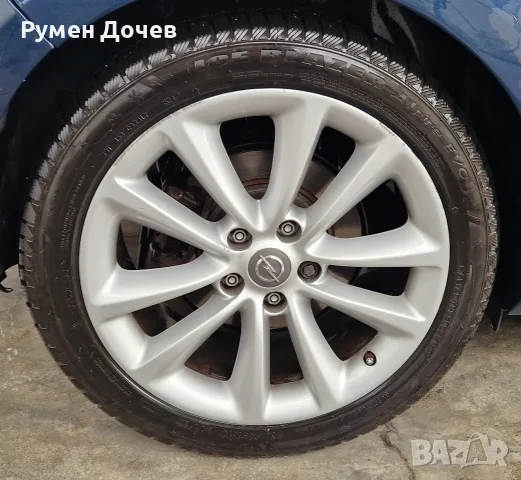 джанти с гуми opel 18" 5 x 115, снимка 4 - Гуми и джанти - 56240835