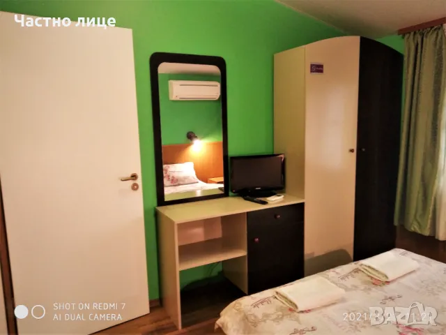 Нощувки Варна! Свободно паркиране! Стаи и Студио с кухня всяка с баня/WC, климатик,хладилник,тераса, снимка 14 - Квартири, нощувки - 25465817
