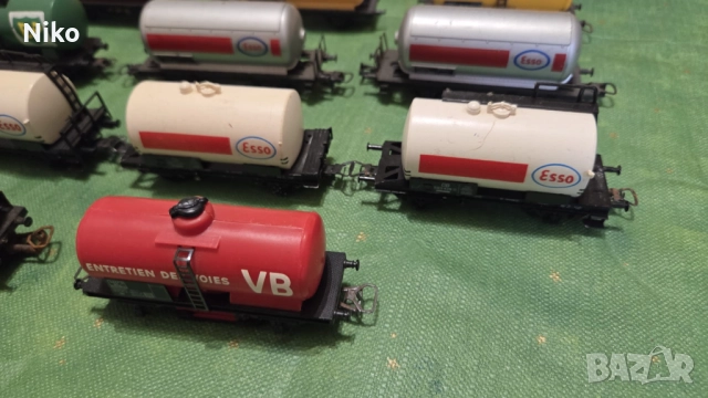 24 х вагон-цистерни. H0 (1:87) Lima, Jouef, Märklin, Fleischmann (най-ниската цена!!) , снимка 10 - Други ценни предмети - 52918159
