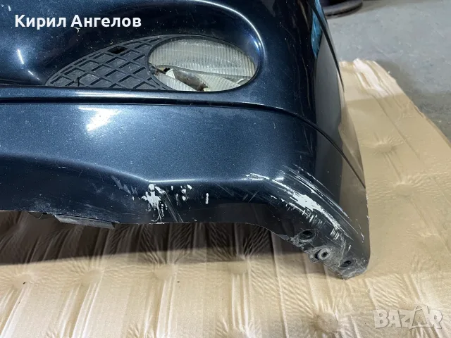 Предна броня за Mercedes C-class W203 преди фейс (цвят 189), снимка 10 - Части - 56144335