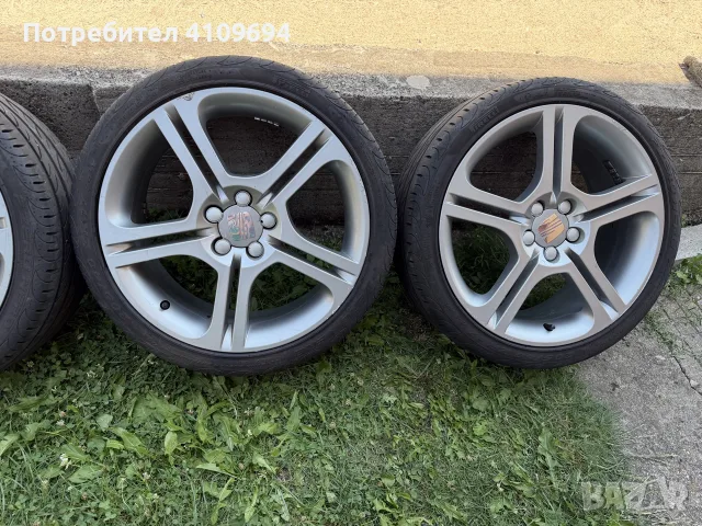 Гуми с джанти 17” Seat 5x100, снимка 4 - Гуми и джанти - 55749106