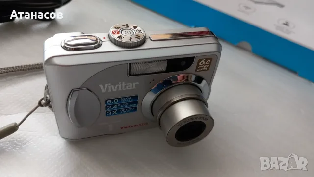 Vivitar Vivicam 6320 Silver 6.0 MP 3X Optical Zoom + AV кабел - 12€