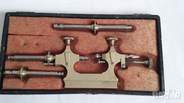 Античен струг за часовници ,1920година,Германия, снимка 8 - Антикварни и старинни предмети - 53906619