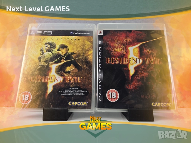 Игрa за PlayStation 3 - Resident Evil 5 , Gold Edition- 30 лв. за брой