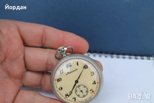 СССР джобен часовник ''Молния'', снимка 6 - Антикварни и старинни предмети - 39096793