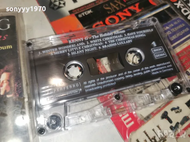 KENNY G-ORIGINAL TAPE 2509261550H2E8R, снимка 2 - Аудио касети - 56224417