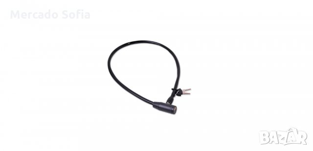 Ключалка за велосипед, черна