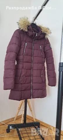  S/М дамско топло зимно яке, снимка 6 - Якета - 48231453