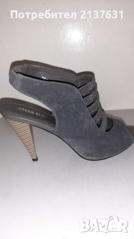 ДАМСКИ ОБУВКИ Green Olive - N 38, снимка 2 - Дамски обувки на ток - 37610695