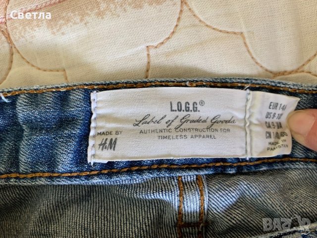 Дънки на Gap, H&M, Tom Tailor- 140-146 см., снимка 7 - Детски панталони и дънки - 42378028