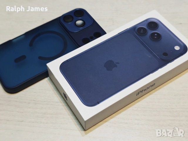 Нов iPhone 17 Pro Max 5G 256 GB Blue 12 м гаранция