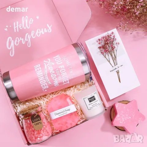 Подаръци за рожден ден за жени, Уникален пакет за грижа за себе си, снимка 2 - Подаръци за жени - 49894327