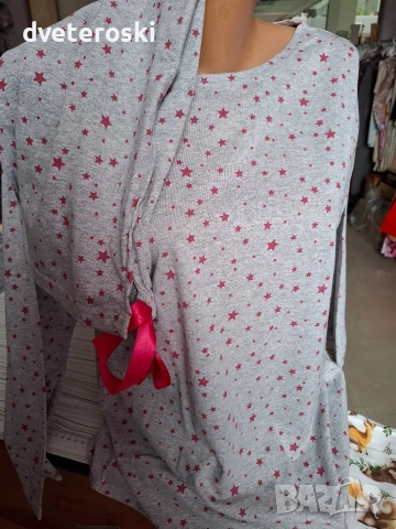 Дамска пижама с дълъг ръкав 2ХЛ, снимка 6 - Пижами - 52872065