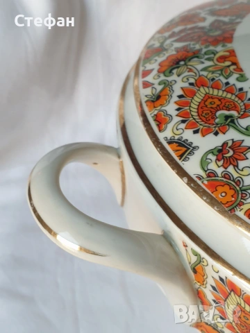 Порцеланов супник Изида, снимка 4 - Антикварни и старинни предмети - 54271167