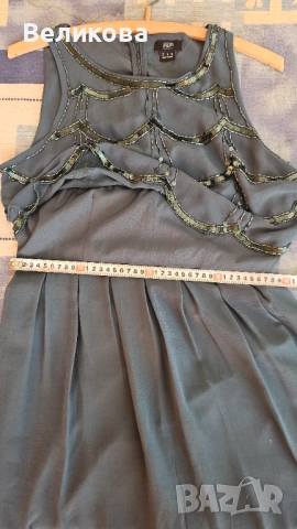 Тъмнозелена официална рокля, снимка 8 - Рокли - 52273933