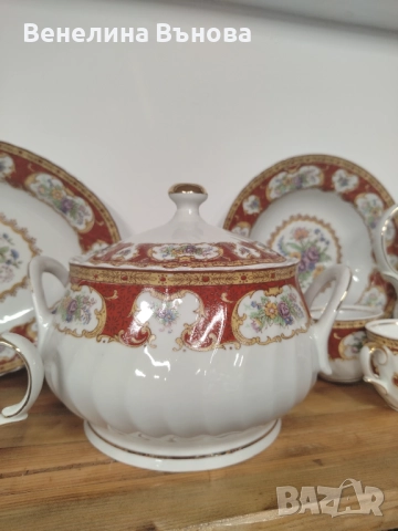 Кралски сервиз за хранене 27 части НОВ , снимка 1