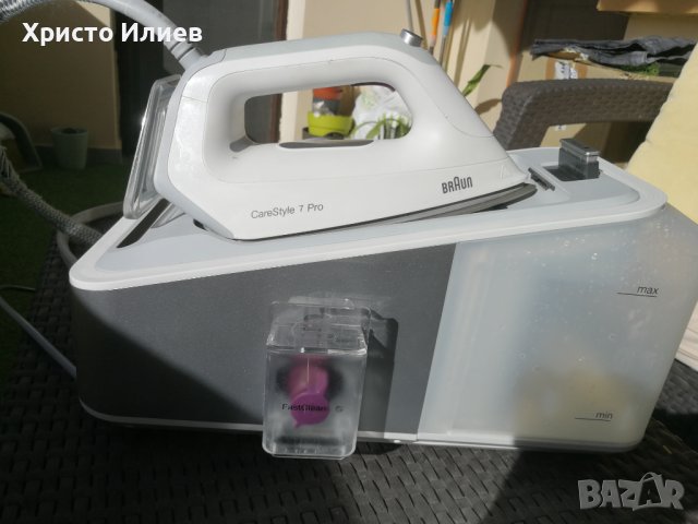 Парна станция Braun CareStyle 7 Pro Център за гладене Парогенератор Професионална Ютия с пара, снимка 10 - Ютии - 42875033