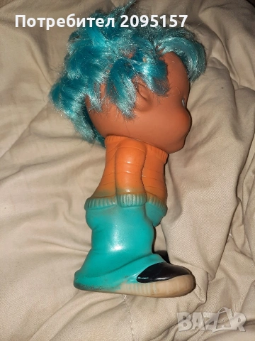Стара гумена кукла Чочко, снимка 2 - Колекции - 54035906