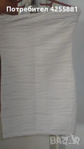 Бяла рокля, снимка 3 - Рокли - 47889452