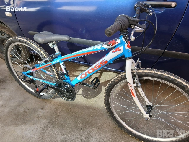 Детски велосипед Крос 24 цола, отличен, за дете 9/12г.
