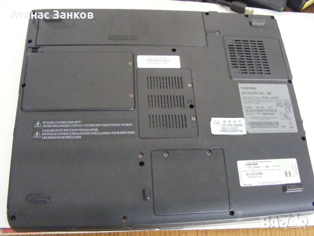 Работещ лаптоп Toshiba Satellite L20, снимка 13 - Части за лаптопи - 50846924