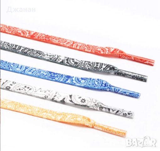 Шарени връзки за обувки/маратонки, снимка 4 - Други - 42909699