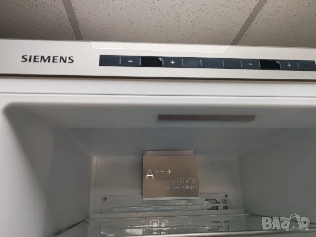 Иноксов комбиниран хладилник с фризер Сименс Siemens A +++ с две години гаранция! , снимка 6 - Хладилници - 55731869