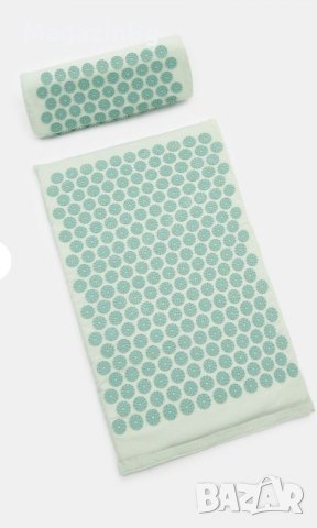 Постелка масажна и възглавница за акупресура масаж йога postelka , снимка 6 - Йога - 40465155