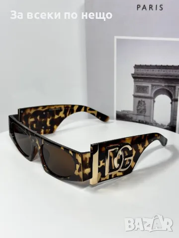 Dolce&Gabbana Слънчеви Очила С UV400 Защита С ПОДАРЪК🎁Калъф - Различни Цветове Код E111, снимка 7 - Слънчеви и диоптрични очила - 50231456