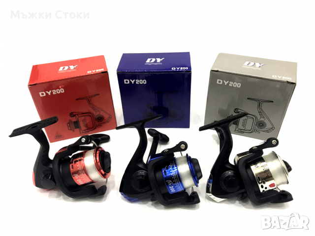 Малки рибарски макари в 3 цвята Модел 9, снимка 3 - Макари - 36531804