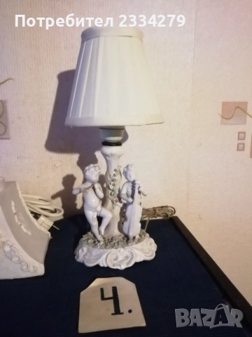 Нощни настолни лампи в бароков и флоренциански стил, снимка 11 - Настолни лампи - 52063072