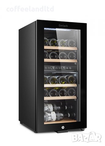 Двузонов хладилник за вино 24 бутилки / 60 литра AD 8080, снимка 3 - Хладилници - 34960220