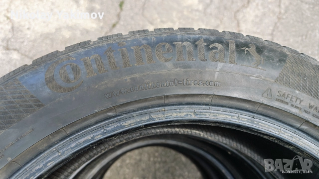 Continental Wintercontact TS850P 225/55/19 99V, снимка 5 - Гуми и джанти - 52689129