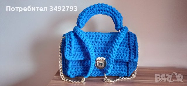 Дамска чанта плетена , снимка 5 - Чанти - 40634770