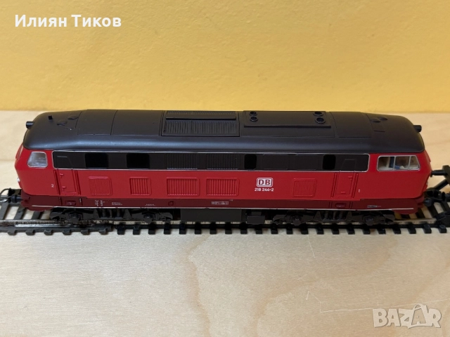 Локомотив Piko BR 218 DB аналогов, мащаб 1:87 HO влак, снимка 4 - Влакчета, самолети, хеликоптери - 52887365